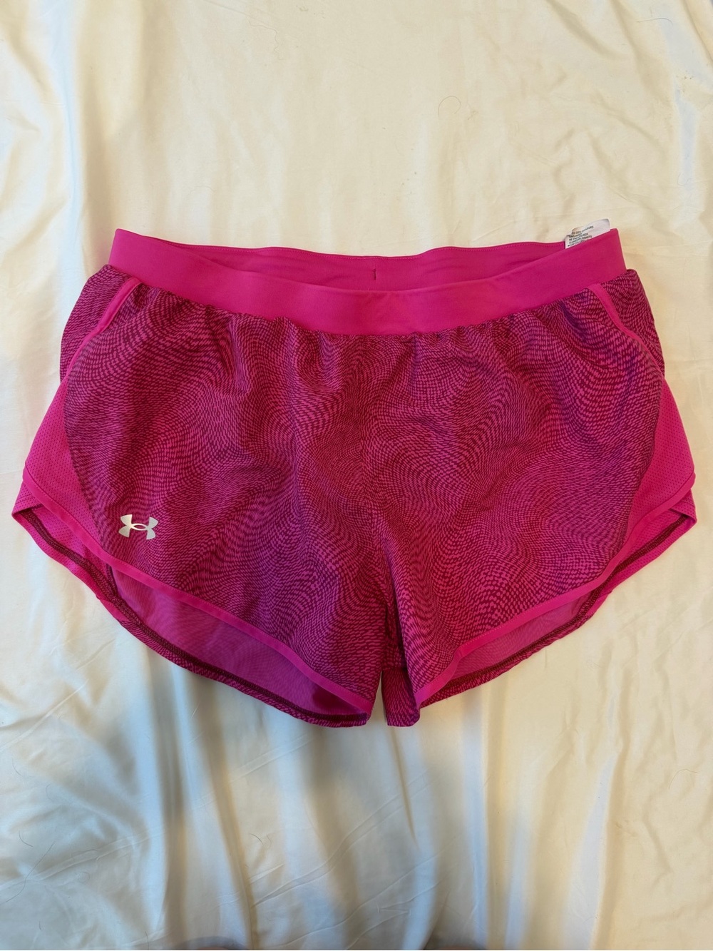 Under Armour Women's Hot Pink Athletic Running Shorts